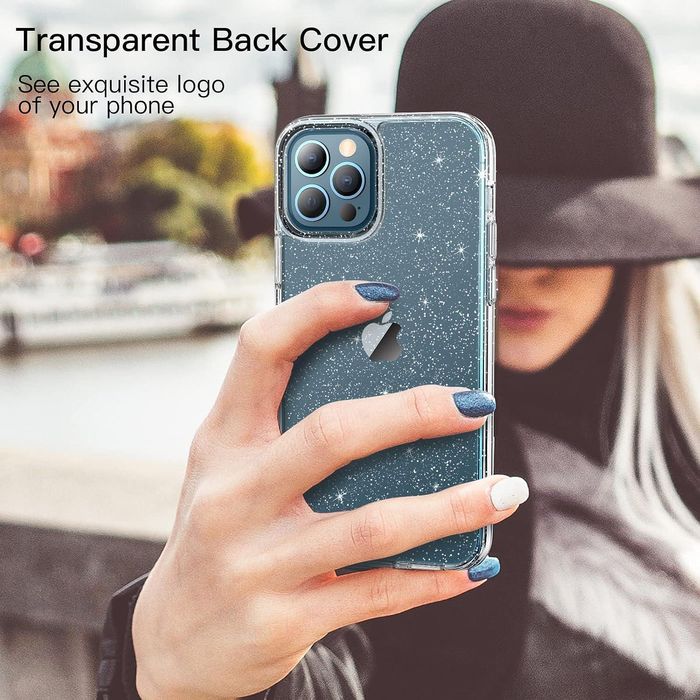 Блестящ Кейс Glitter Case за Apple iPhone 12 Pro