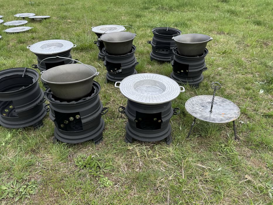 Soba cu Disc pentru camping