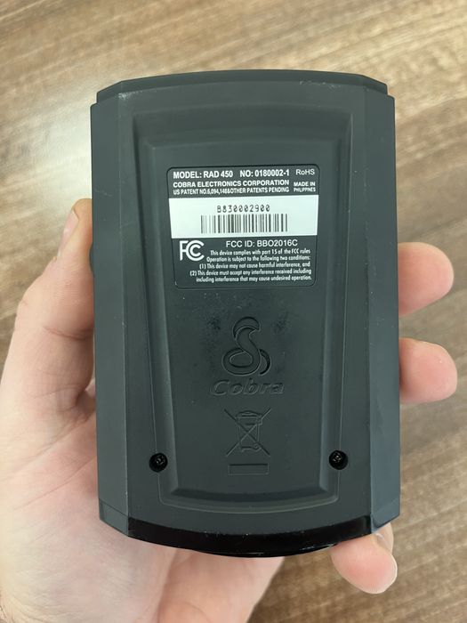 Detector radar Cobra RAD-450