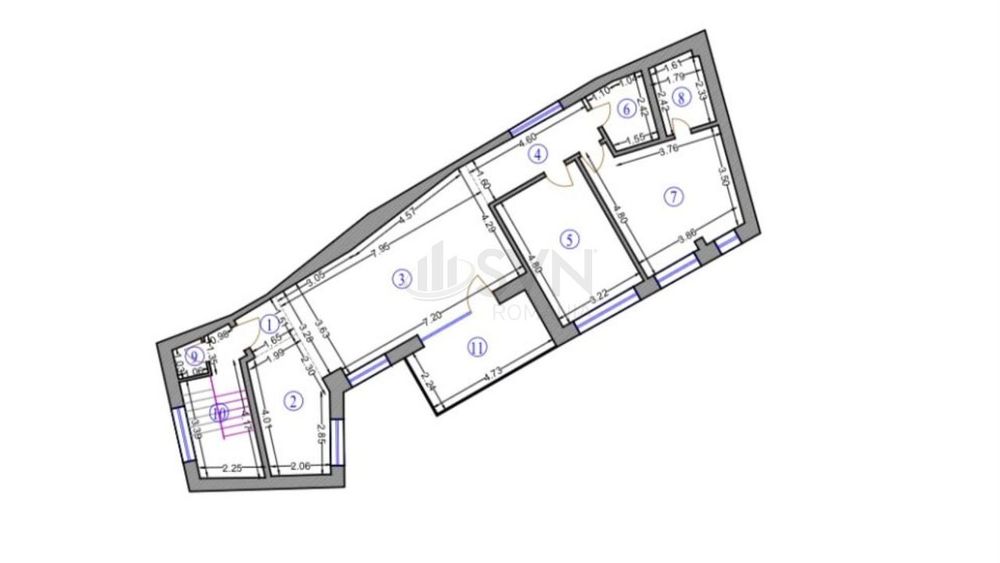 Apartament 3 camere I Piata Romana