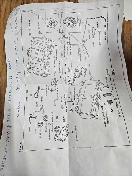 Продам Помпу водяную  Toyota Prius