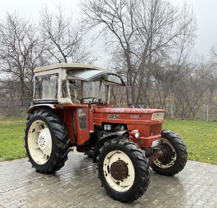 Tractor Fiat 640 DTC 4x4 central, servo, import recent, stare perfecta