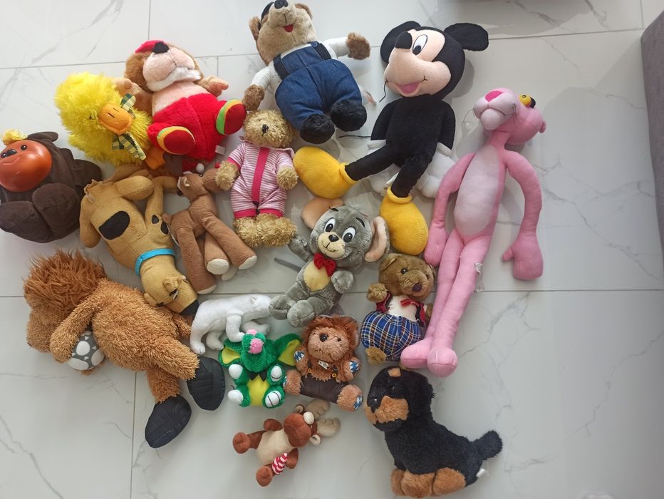 Голям лот плюшени играчки