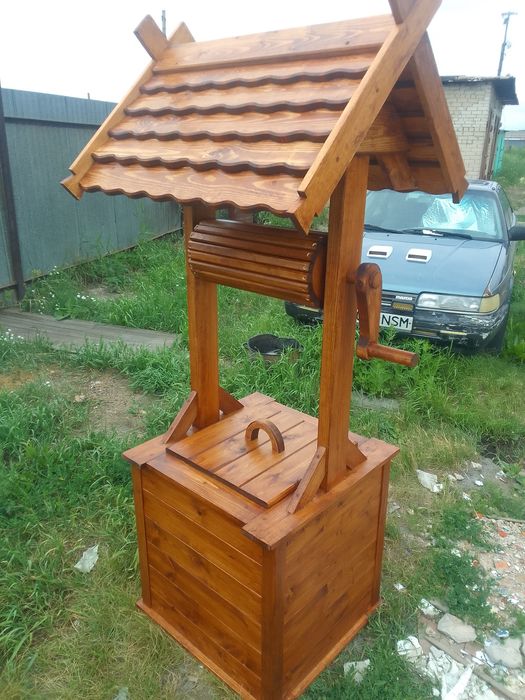 Деревянный колодец