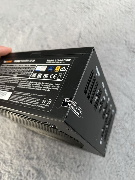 Sursa Modulara Pc Be Quiet Pure Power 12M 750w 80 Plus Gold