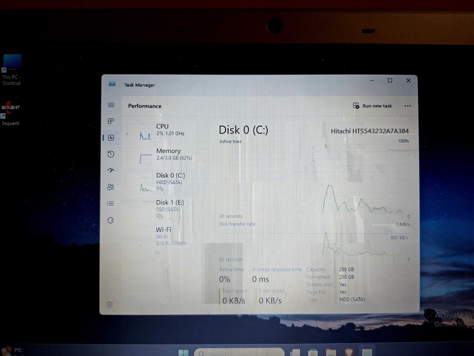 Aser Aspire s3 laptop