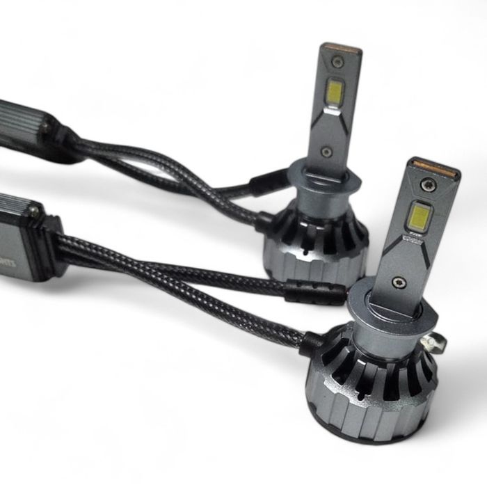 Set 2 Becuri LED H1 Canbus 120W – 12000 LM, 6000K Alb Rece, V20