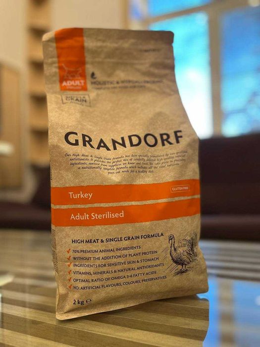 Grandorf сухой корм для кошек