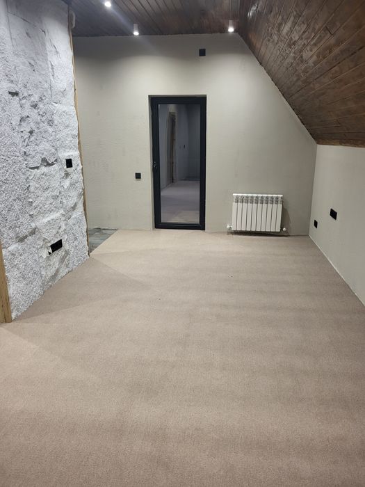 Укладка линолеум - ковролин