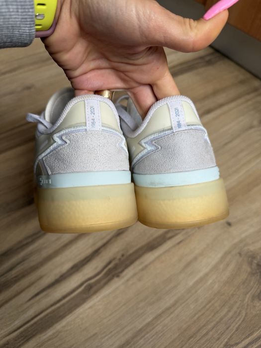 Оригинални мъжки кецове adidas Forum Tech Boost White! 42 н