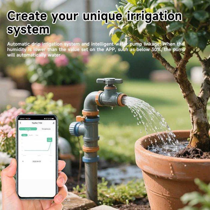 Tuya/Smart Life WiFi сензор за почва