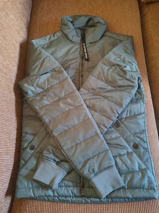 Geacă G-Star Raw Light Padded, verde Jungle, XS, nouă cu etichetă