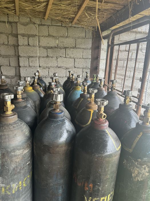 углекислый газ кислород аргон прапан