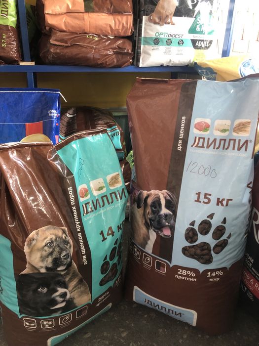 Корм для щенков Дилли