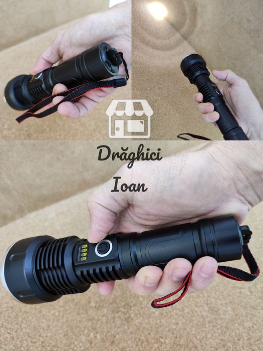 Lanterna LASER v1- led PM20 ULS tip LASER pt. distanta < 1,3km