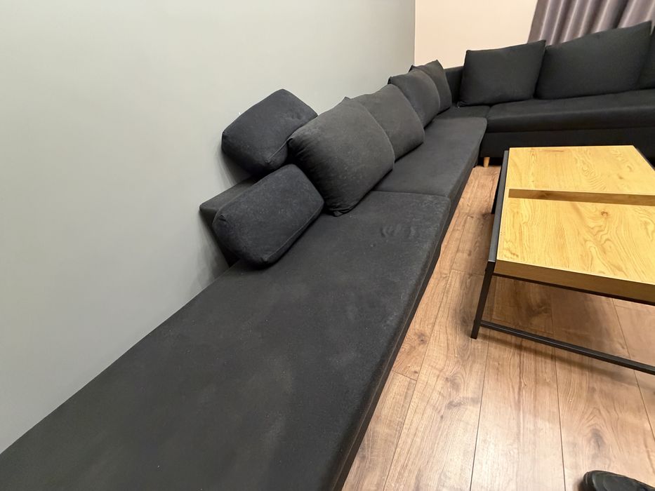Ъглов диван - модулен, разтегателен