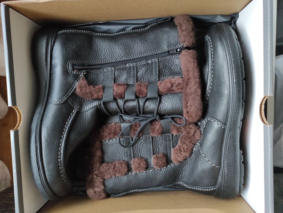 Полусапожки кожаные Германия