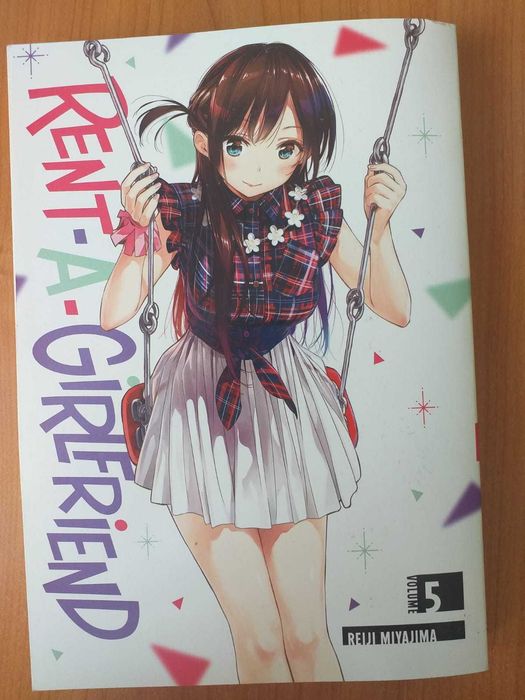 Manga Rent a Girlfriend de vanzare, primele 5 volume