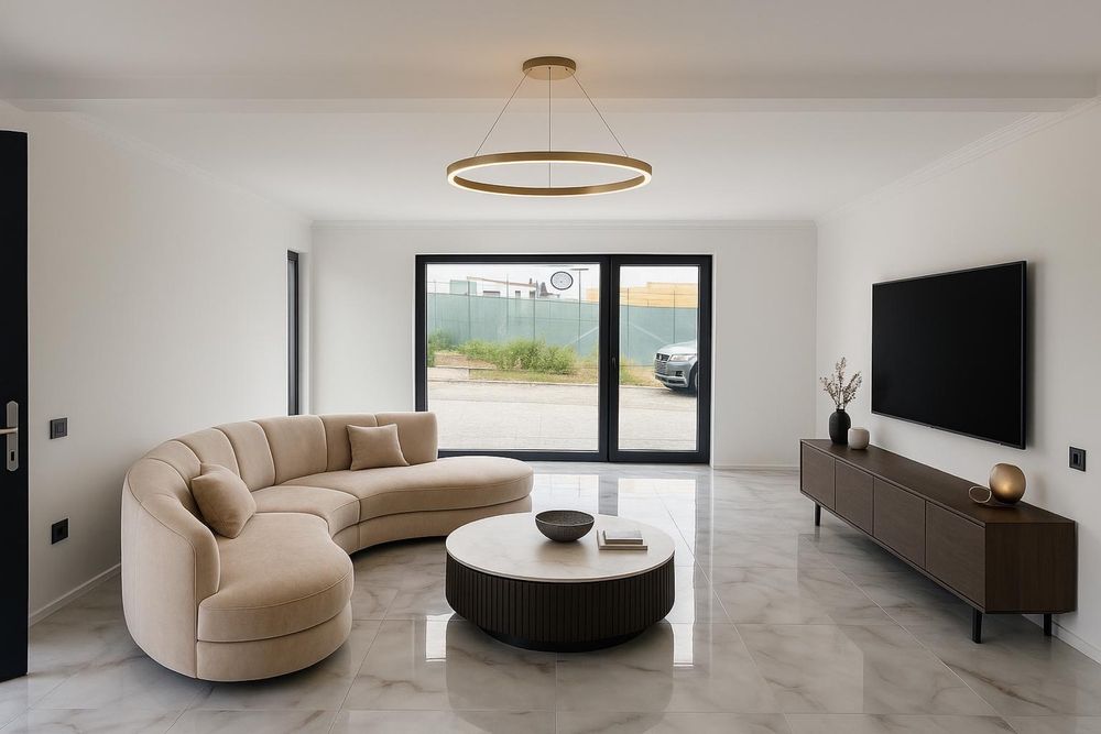 Vilă Modernă Single- Acoperis Tip Terasă 70mp/ 4 Camere / REDIU!