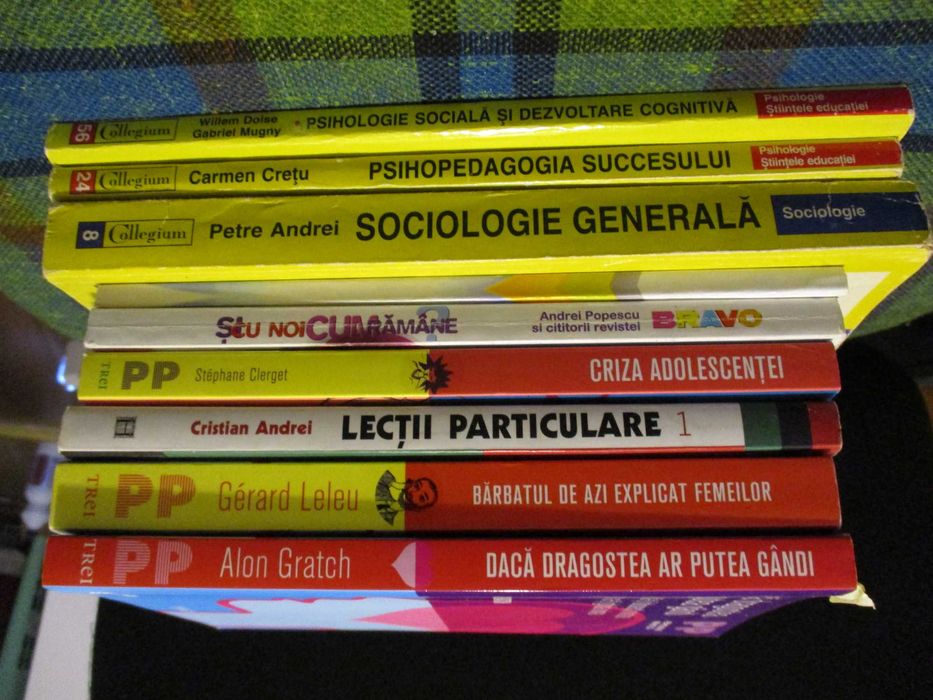 carti , psihologie , sociologie .