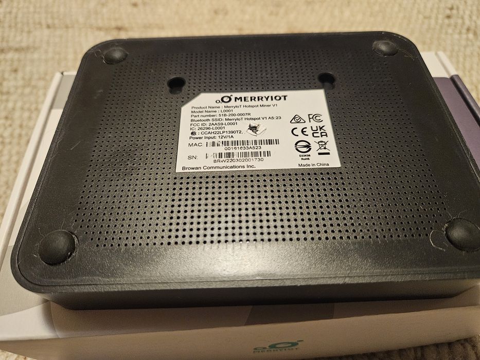 Miner Helium Browan MerryIoT