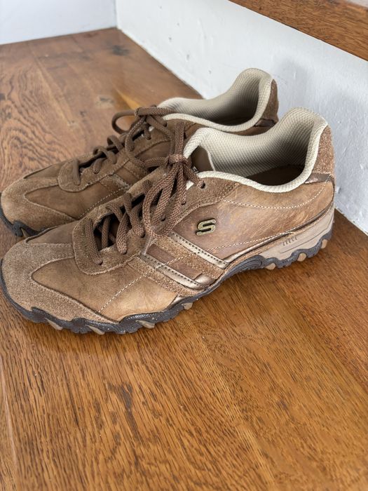 Дамски маратонки Skechers 37.5 естествен велур