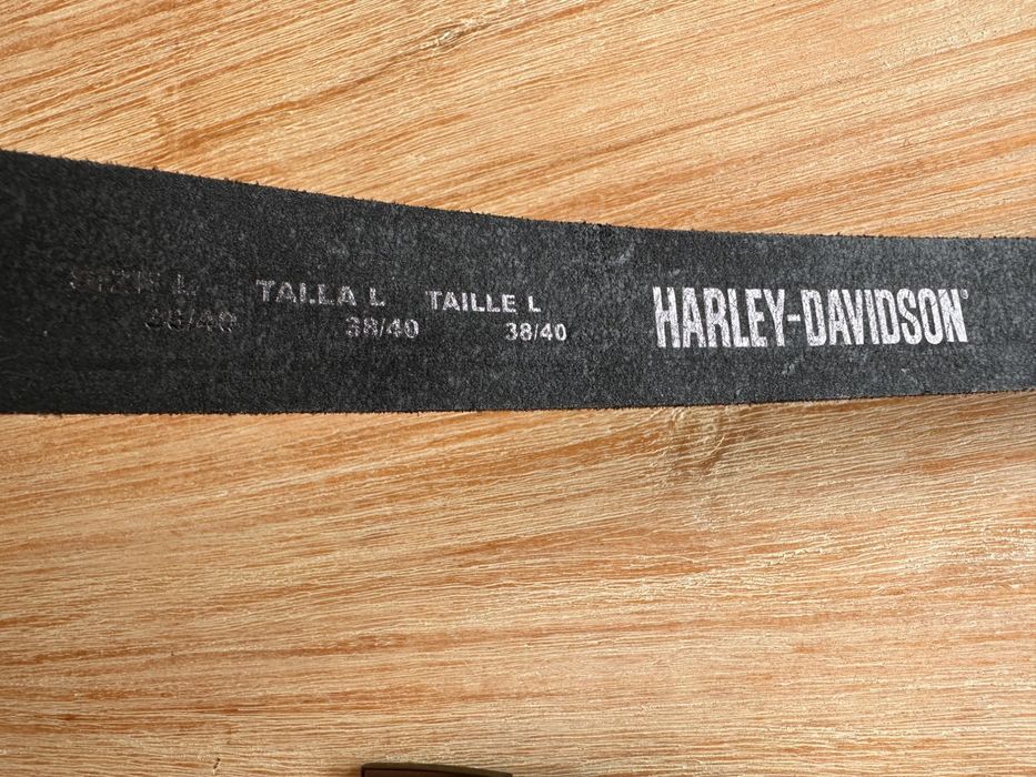 Мъжки кожен колан Harley Davidson, James Campbell
