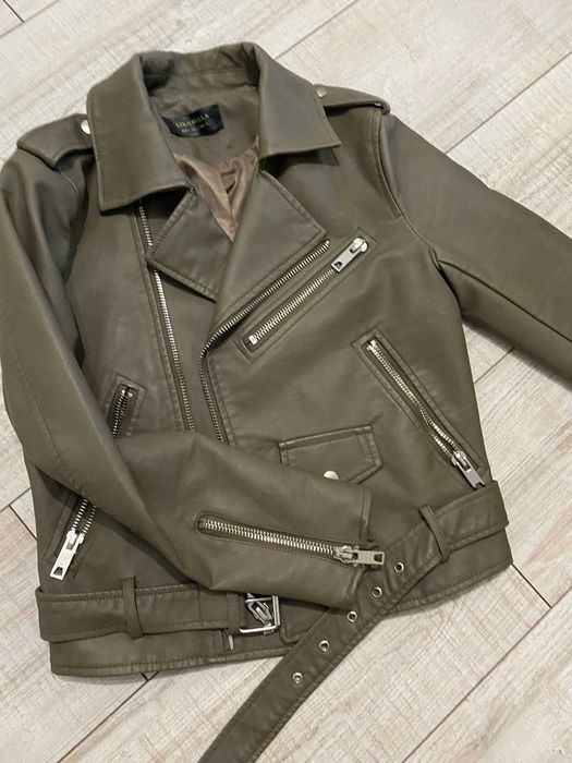 Кожаная куртка косуха, S размер