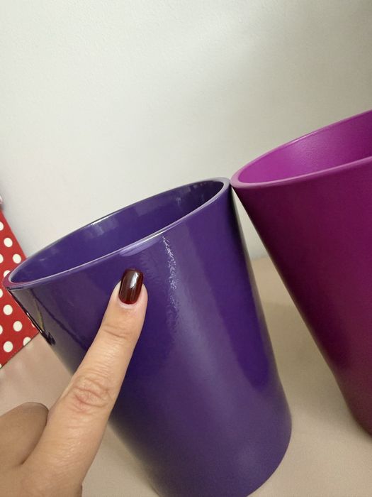 8 ghivece de flori din ceramica