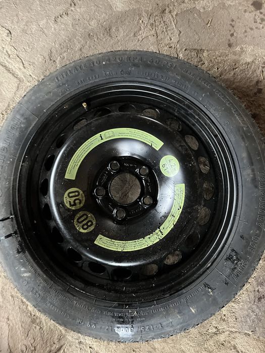 Резервна гума тип „патерица“ 17” – 5x112