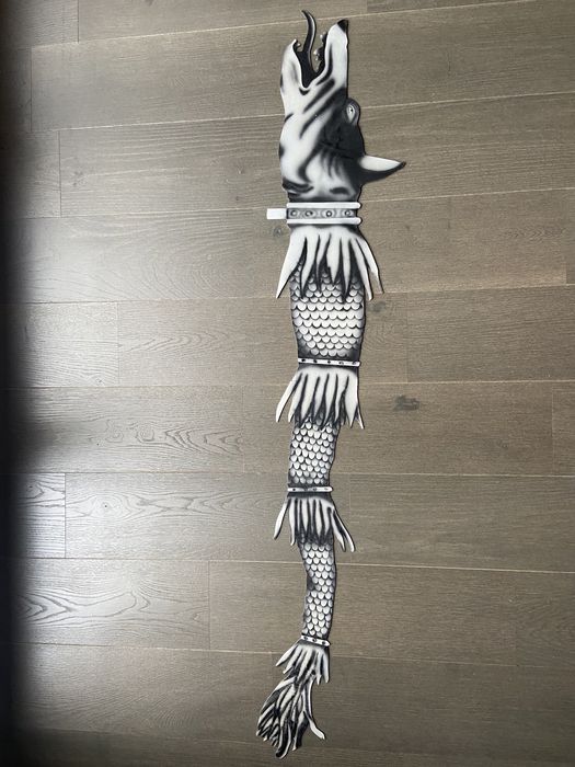 Lup Dacic pictat 3 D