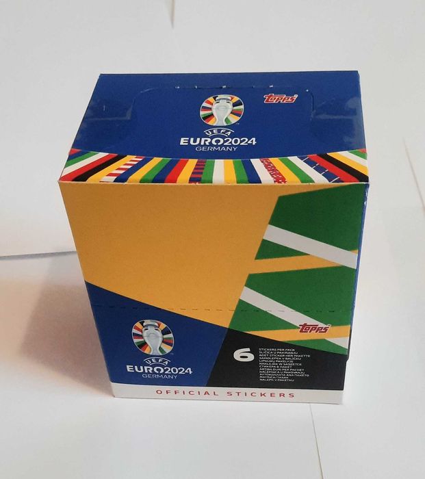 Euro 2024 Topps stickere