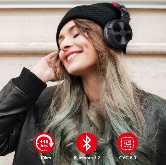 Промо  Нови Безжични слушалки OneOdio Studio Pro-M, Bluetooth 5.2 до 1