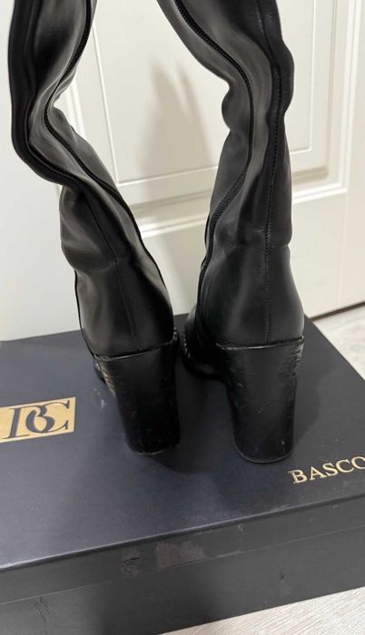 Кожанные сапоги Basconi