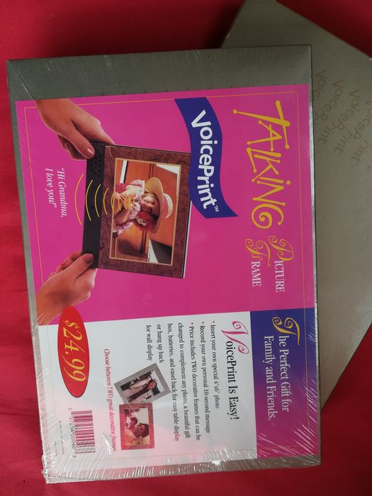 Rame foto vorbitoare cadoul ideal/Talking pictures voice print