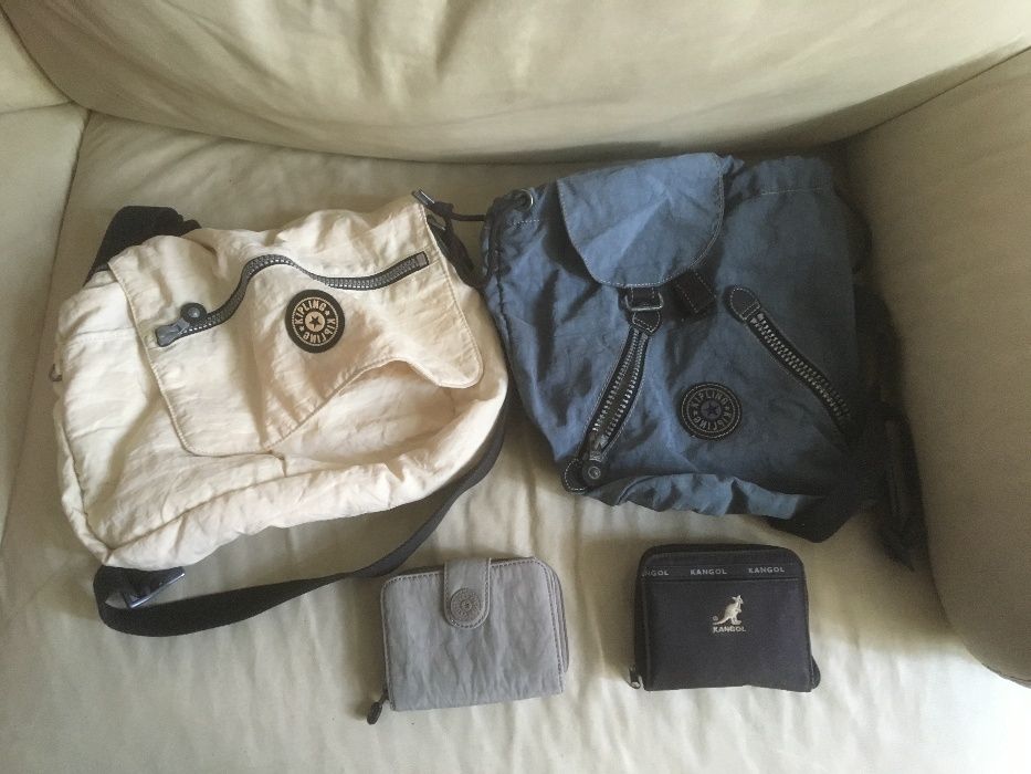 ранички малки KipLing , Kangol и..