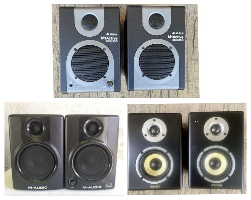 M-AUDIO AV50 / Konig PA-STMON 40 / Alesis M1Active 320 USB