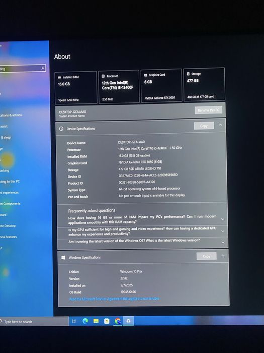 Vand pc gaming foarte bun