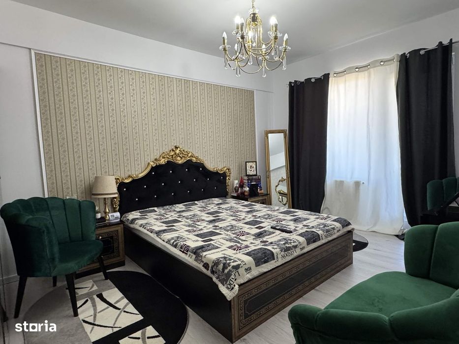 2 cam, etaj 2, 46 mp, decom., bloc nou, str. Recea,  loc de parcare