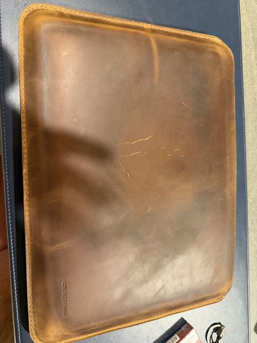 Husa de protectie laptop Macbook 14” - 15” din piele 100%