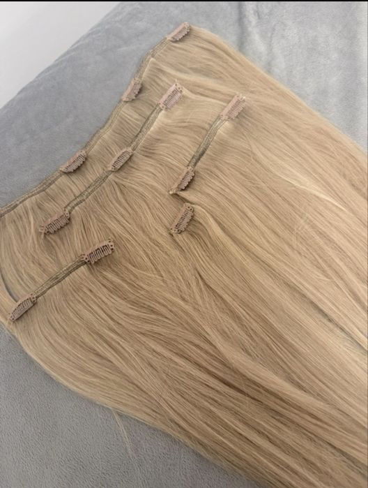 Set extensii de par natural clip on