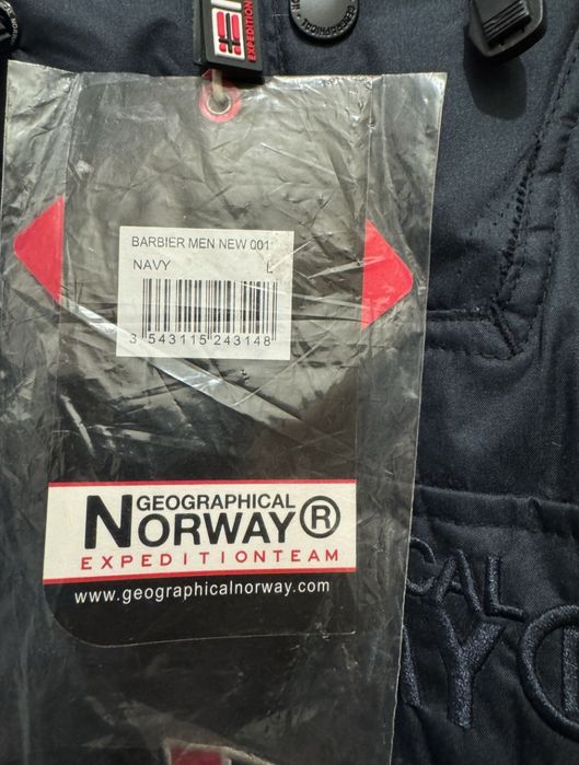 Яке NORWAY Geographical ново