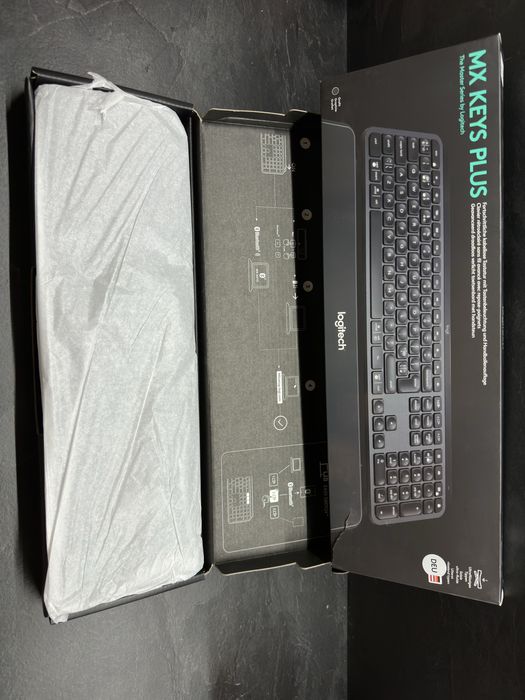 Клавиатура Logitech MX Keys Plus DE layout