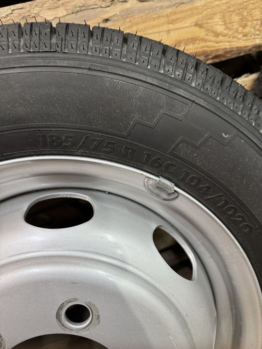 Новые шины на газель 185/75/16