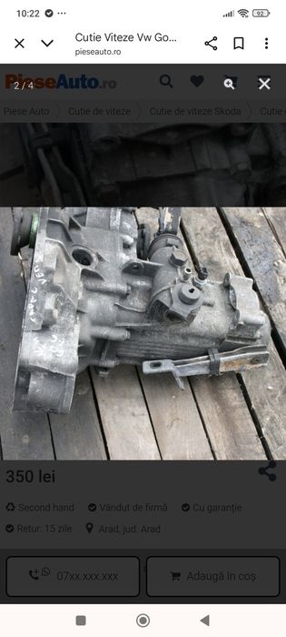 Vind din dezmembrări cutie manuală