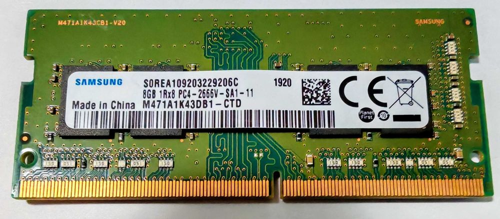 Kit memorie RAM laptop 16GB (2x8GB) DDR4 2666MHz