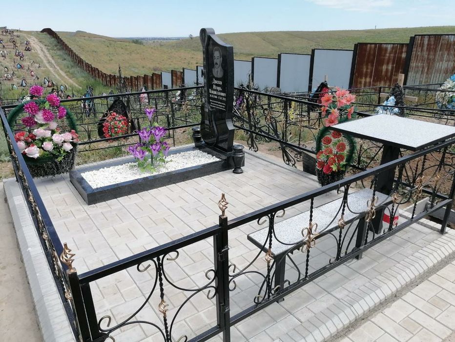Оградки,кресты,памятники,установка