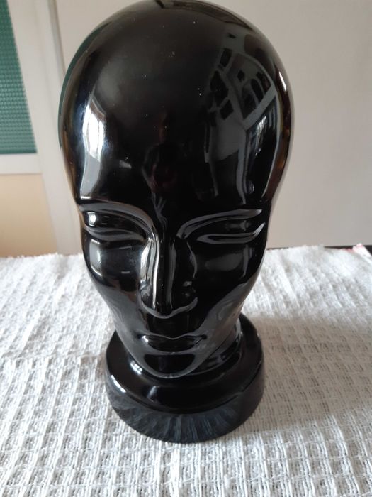 Suport palarii, peruci, cap din portelan, made Germany, seria 701