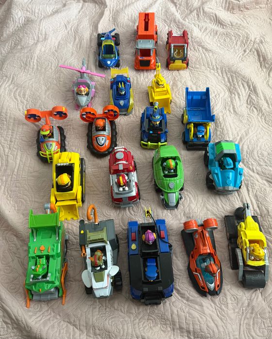Masini Patrula catelusilor Paw Patrol, jucarii bebe