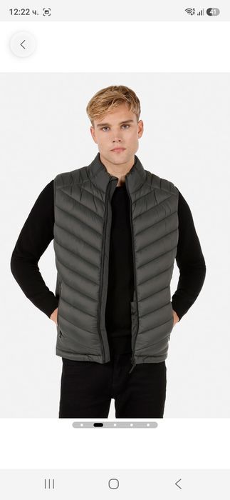 2 елека!  Maison Scotch пухен елек грейка S/M и Colins размер S/M